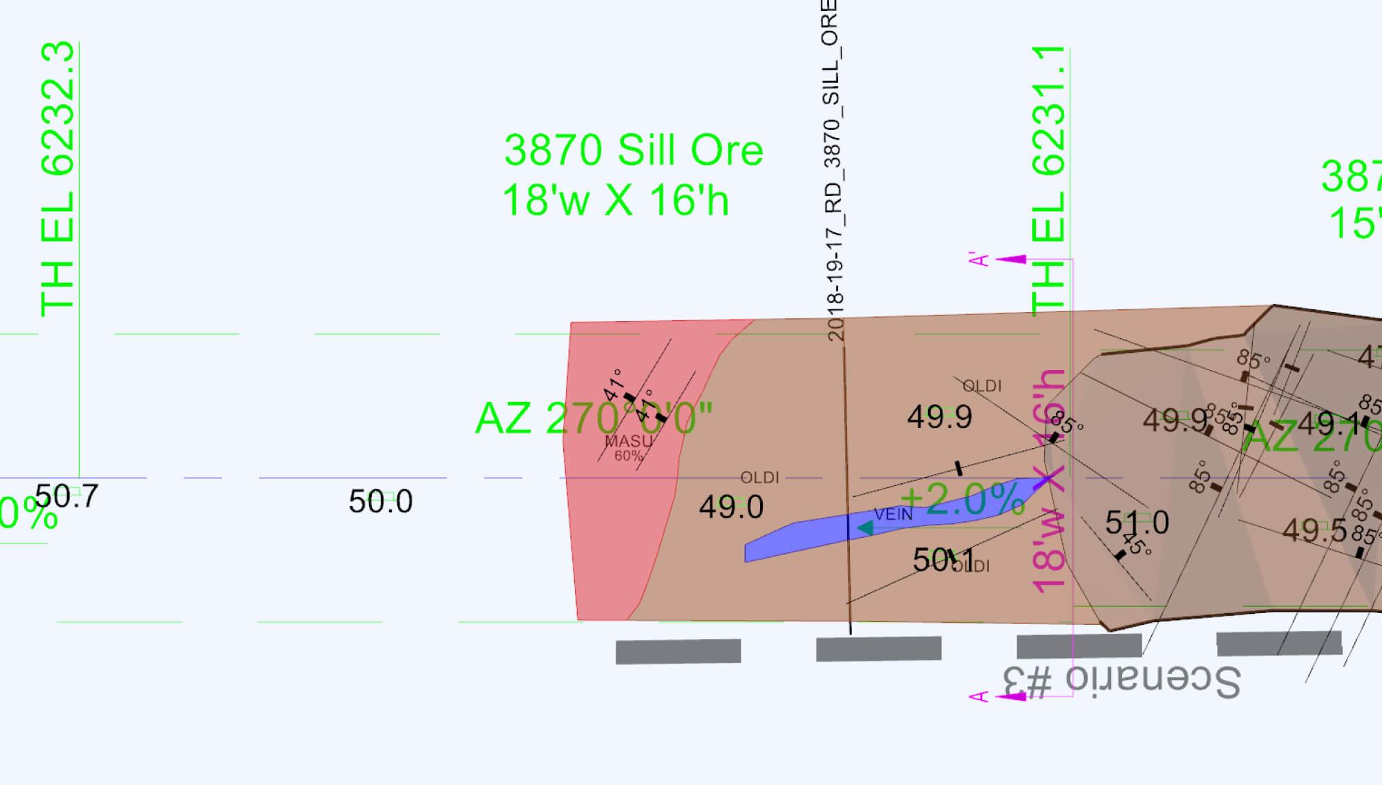 Deswik Mapping Software Screenshot