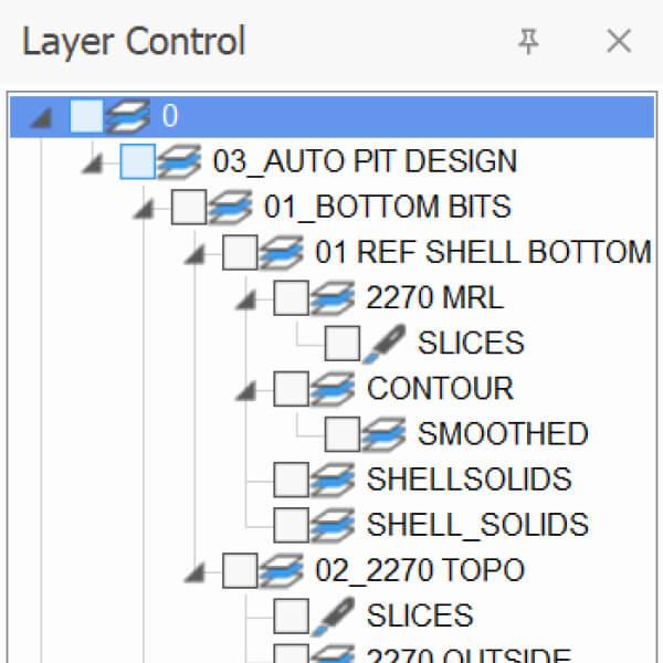 Deswik Software UI Screenshot