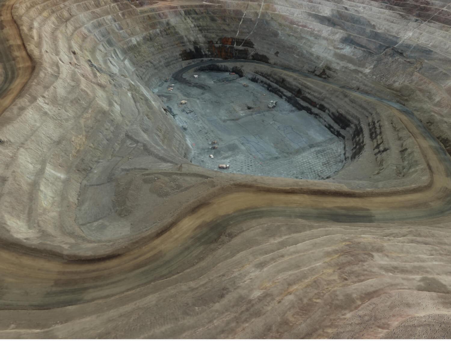 Mining site in Deswik Software