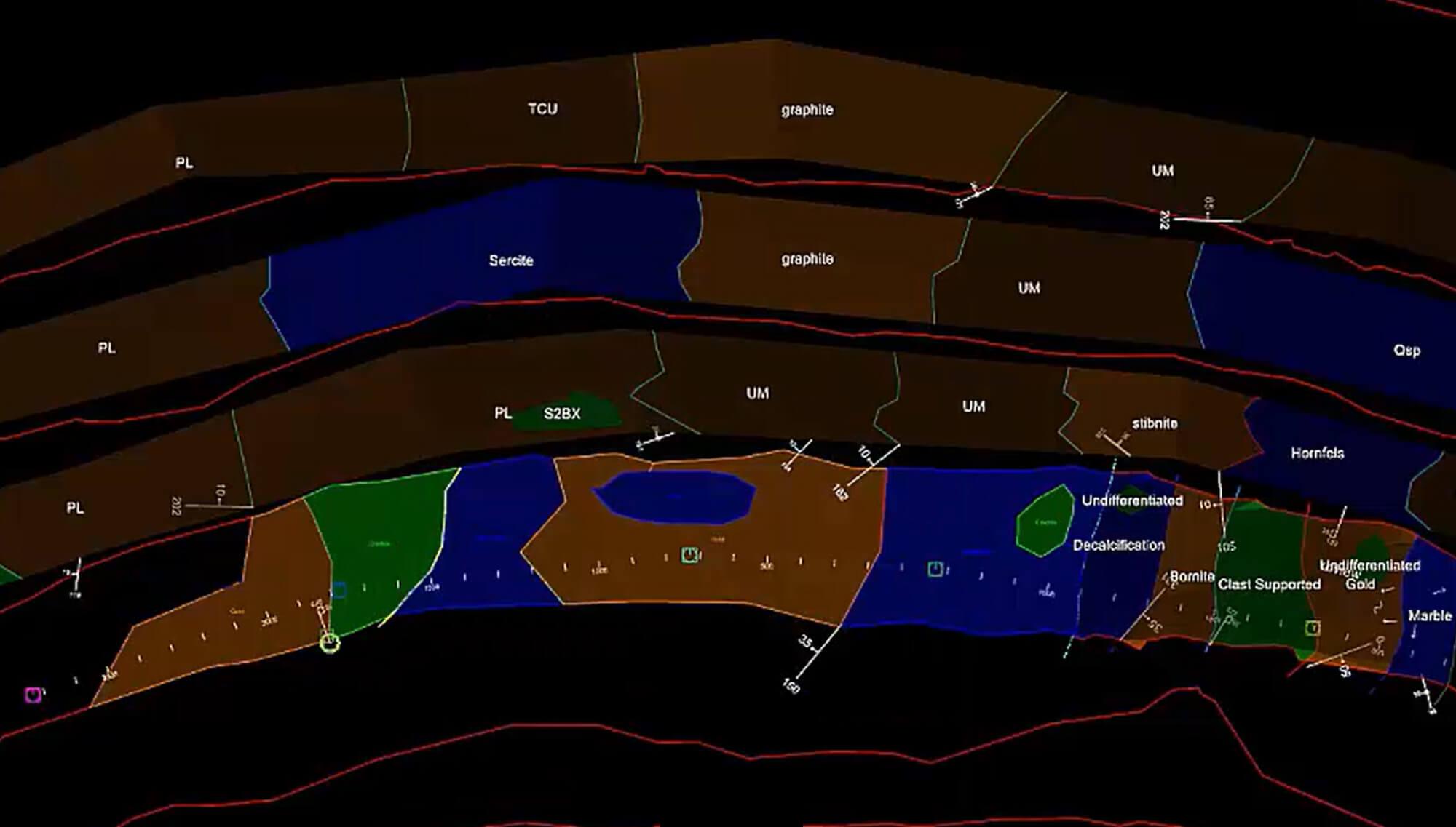 Deswik Geology Software Screenshot