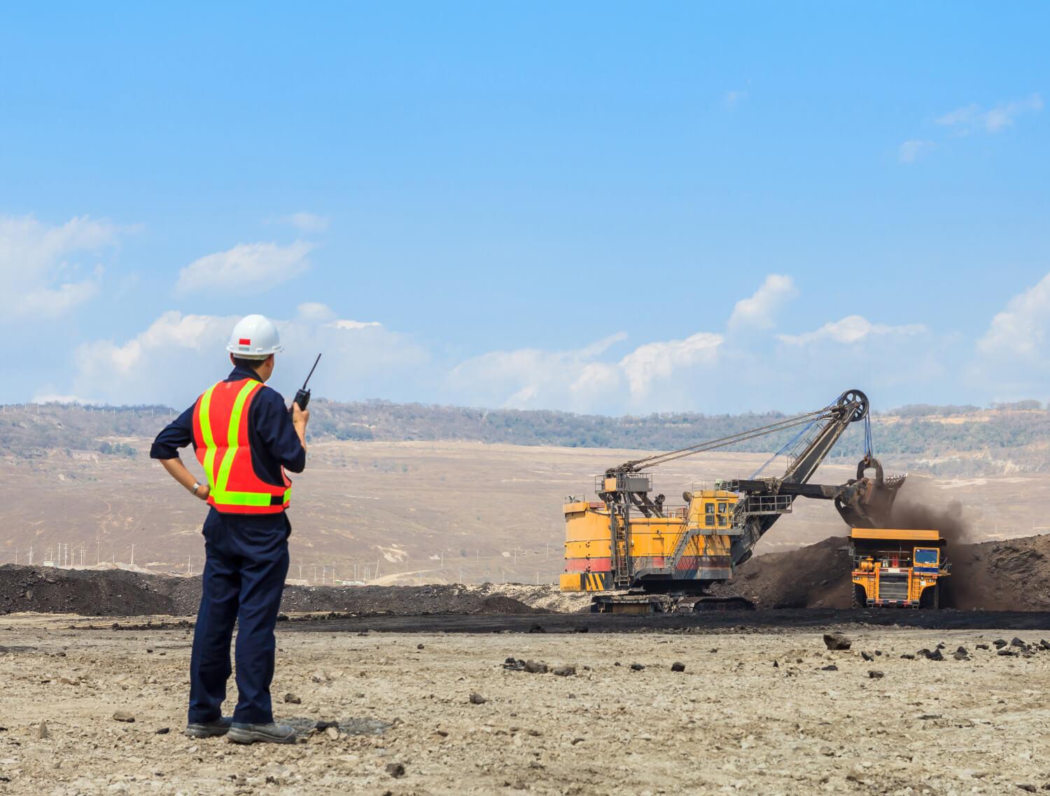 Open Cut Coal Mine Site